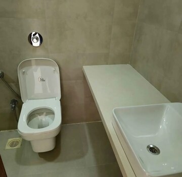 Bathroom in 3 BHK Apartment at Lotus Sky Garden, Malad West – for Rent