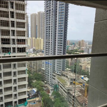 Balcony in 3 BHK Apartment at Lotus Sky Garden, Malad West – for Rent