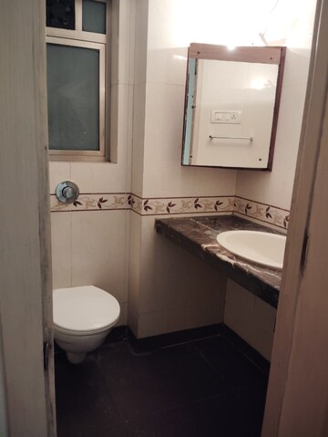 Bathroom in 2 BHK Apartment at Gardenia Apartment Khar West, Khar West – for Rent