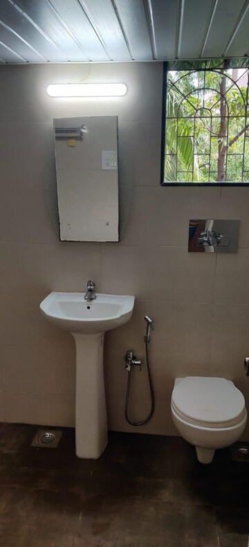 Bathroom in 2 BHK Apartment at Gardenia Apartment Khar West, Khar West – for Rent