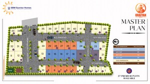 Master Plan in 2 BHK Independent House at JR Gardens, Chandapura – for Sale