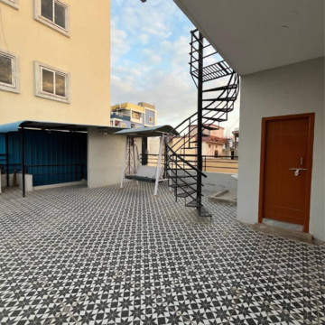 Bedroom in 1 RK Apartment at SSV Residency Kondapur, Masjid Banda – for Rent