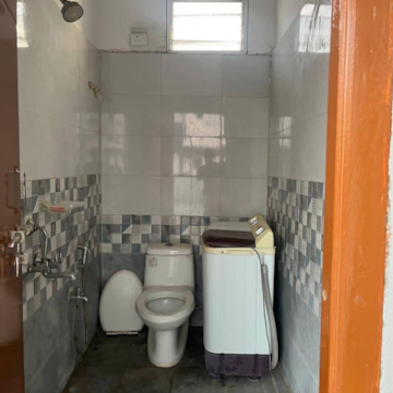 Bathroom in 1 RK Apartment at SSV Residency Kondapur, Masjid Banda – for Rent