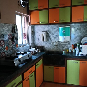 Kitchen in 2 BHK Apartment at Garia – for Rent