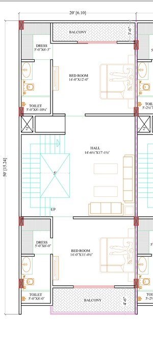 3 BHK Villa – Map Location View at Mansarovar Extension - for Sale