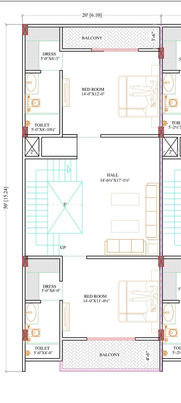 3 BHK Villa – Map Location View at Mansarovar Extension - for Sale