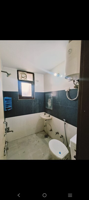 Bathroom in 1 BHK Builder Floor at Saket – for Rent