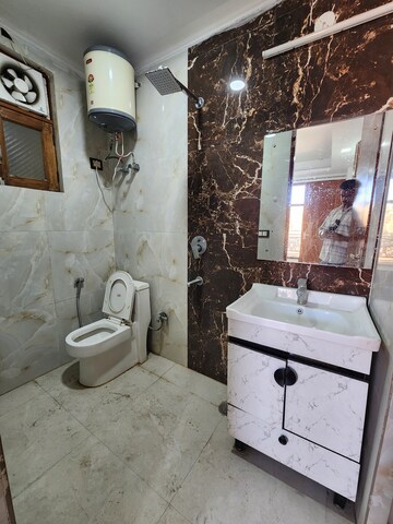 Kitchen in 3 BHK Builder Floor at Chattarpur – for Rent