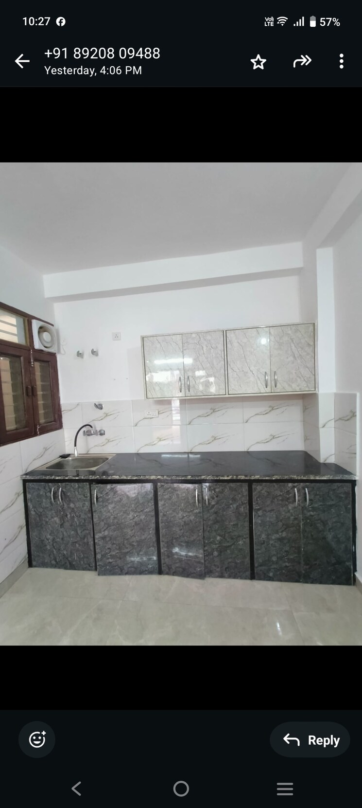Kitchen, saket 1 Bedroom 450 Sq.Ft. Builder Floor In Saket Delhi 9160302