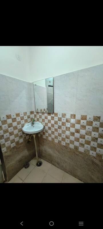 Bathroom in 1 BHK Builder Floor at Saket – for Rent