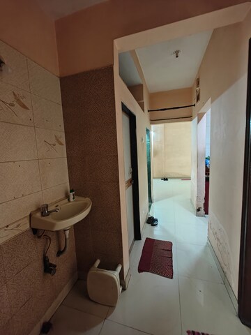 Bathroom in 2 BHK Apartment at Padmashri CHS , Seawoods – for Rent