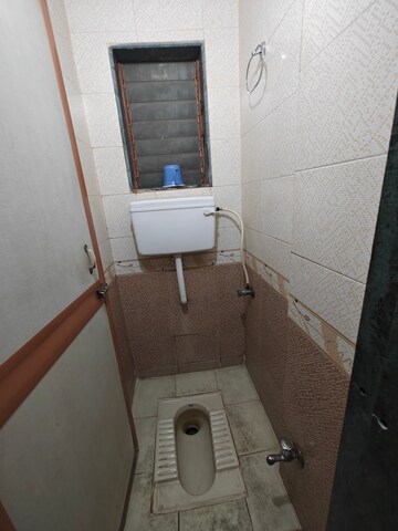 Bathroom in 2 BHK Apartment at Padmashri CHS , Seawoods – for Rent