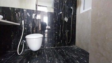 Bathroom in 5 BHK Apartment at Omkar Alta Monte, Malad East – for Rent