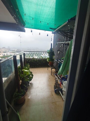 Balcony in 2 BHK Apartment at Highpoint ITrend Homes Phase 2, Hinjewadi – for Rent