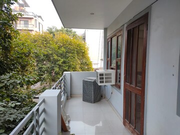 Balcony in 2 BHK Builder Floor at Ansal Plaza Sector-23, Sector 23 – for Rent