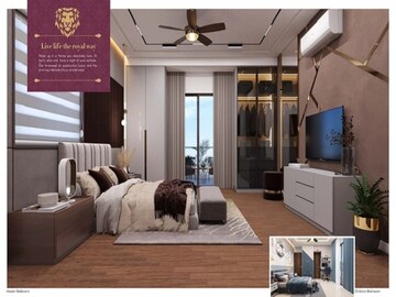 Living Room in 3 BHK Apartment at Nikhila Royal Pavilion, Mokila – for Sale