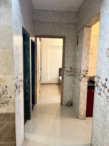 Building Lobby in 1 BHK Apartment at Saibaba Vihar Complex, Kavesar – for Rent