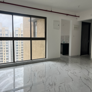 Living Room in 2 BHK Apartment at Raymond Realty Phase II, Swastik Garden – for Sale