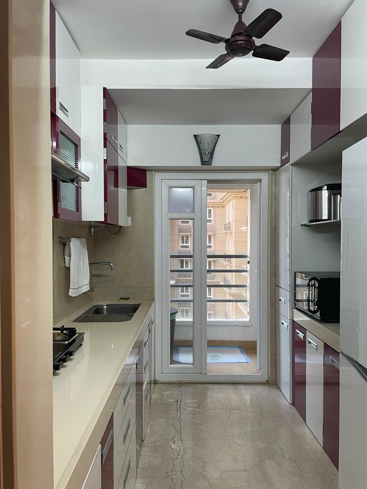 Kitchen, kanakia-paris 5 Bedroom 2405 Sq.Ft. Apartment In Bandra East Mumbai 9160500