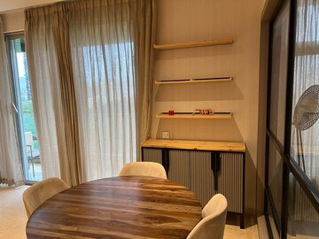 Living Room in 3 BHK Apartment at One Hiranandani Park, Brahmand – for Sale