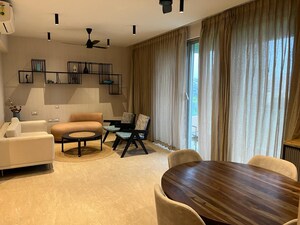 Living Room in 3 BHK Apartment at One Hiranandani Park, Brahmand – for Sale