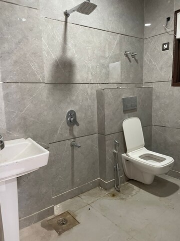 Bathroom in 1 BHK Builder Floor at Freedom Fighters Enclave – for Rent
