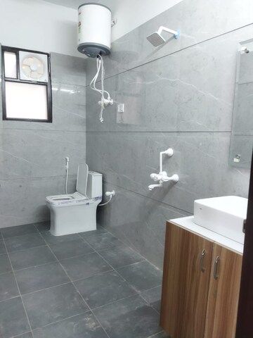 Bathroom in 1 BHK Builder Floor at Chattarpur – for Rent
