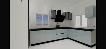 Kitchen in 3 BHK Apartment at Rajapushpa Provincia, Narsingi – for Rent