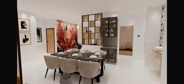 Living Room in 3 BHK Apartment at Rajapushpa Provincia, Narsingi – for Rent