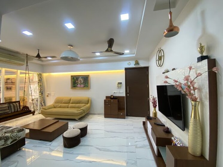 Living Room, veena-saaz 2 Bedroom 1160 Sq.Ft. Apartment In Kandivali East Mumbai 9160587