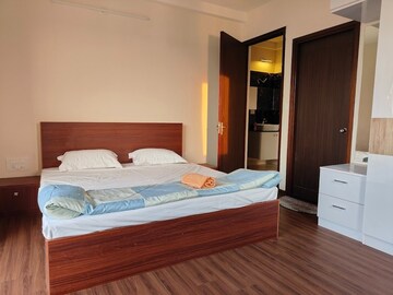 Bedroom in 2 BHK Apartment at Pashmina Waterfront, Old Madras Road – for Rent