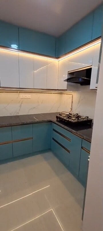 Kitchen in 3 BHK Apartment at Hawelia Valencia Homes, Sector 1 Greater Noida – for Rent