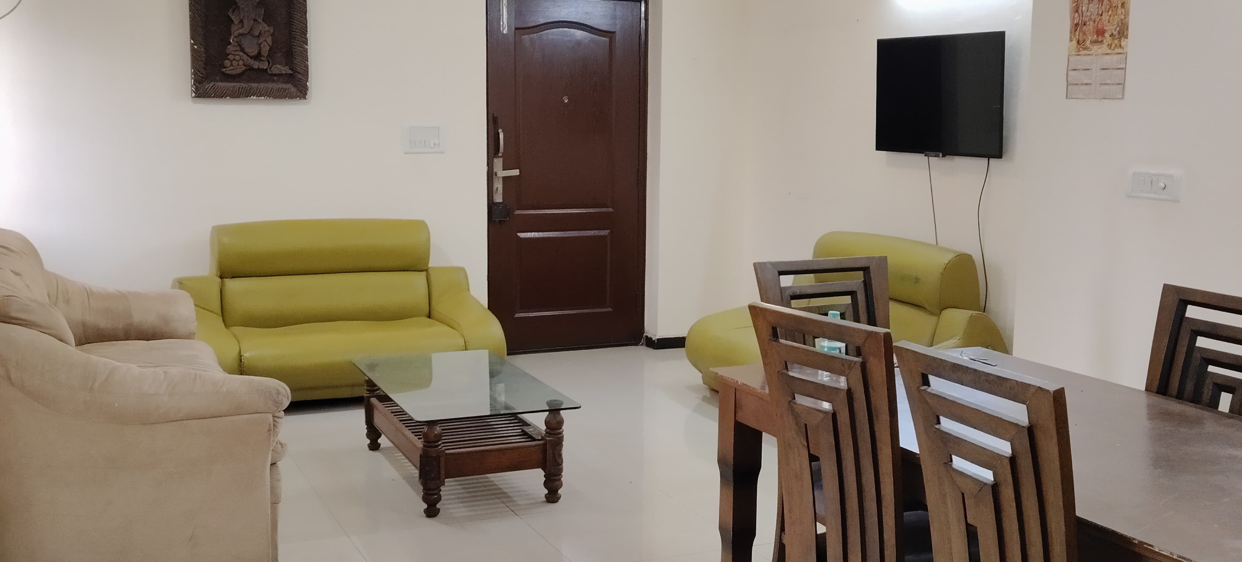 3 BHK + Study Room Apartment For Rent in Amarpali Apartment