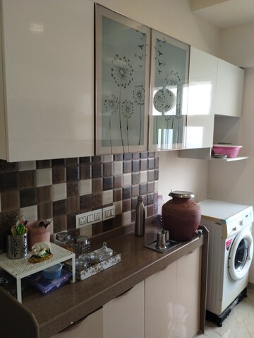 Kitchen in 2 BHK Apartment at Dhaval Sunrise Charkop, Kandivali West – for Rent