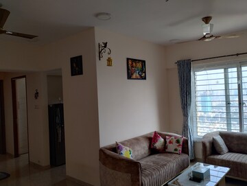 Living Room in 2 BHK Apartment at Dhaval Sunrise Charkop, Kandivali West – for Rent