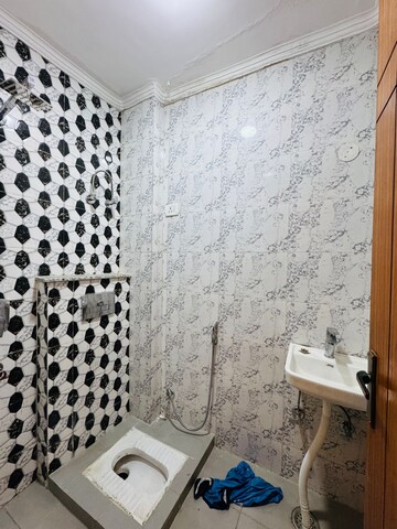 Bathroom in 2 BHK Builder Floor at Saket – for Rent