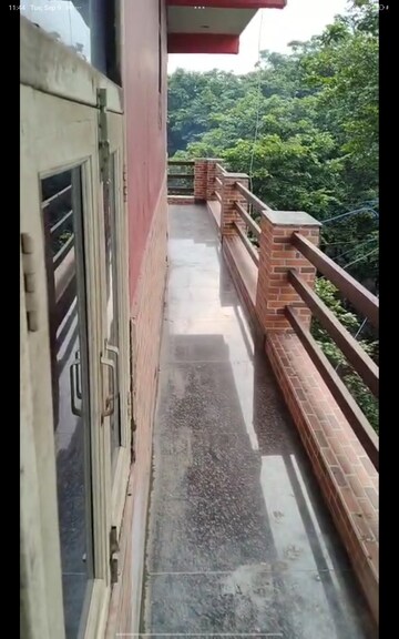 Balcony in 3 BHK Builder Floor at GNIDA Lohiya Enclave Omicron 1A, Omicron 1a Greater Noida – for Rent