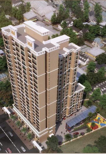1 BHK Builder Floor – Exterior View View at Nexus Park Diva, Diva - for Sale