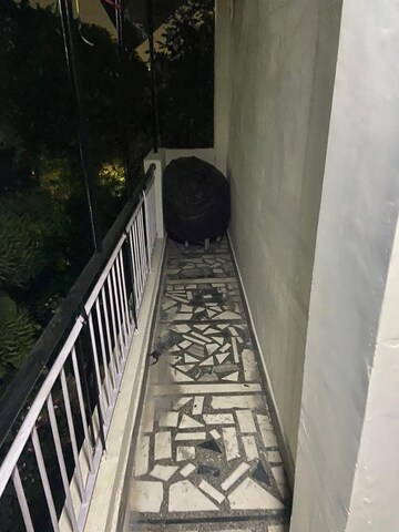 Balcony in 2 BHK Builder Floor at Kalkaji – for Rent