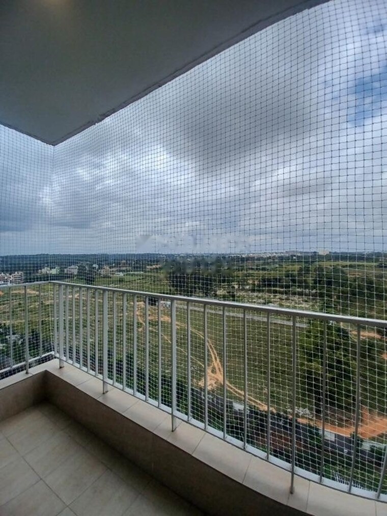 Balcony, godrej-aqua 3 Bedroom 1545 Sq.Ft. Apartment In International Airport Road Bangalore 9160835