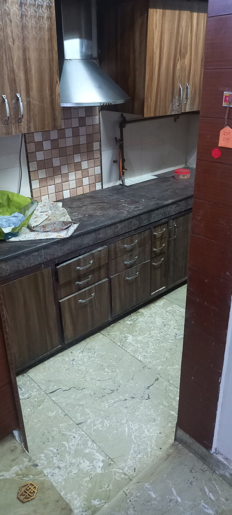 Kitchen, ip extension 1.5 Bedroom 850 Sq.Ft. Apartment In Ip Extension Delhi 9160863