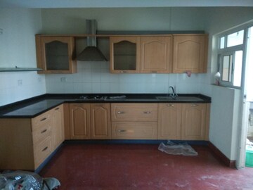 Kitchen in 3 BHK Apartment at Pramuk MM Meridian, Jayanagar – for Rent