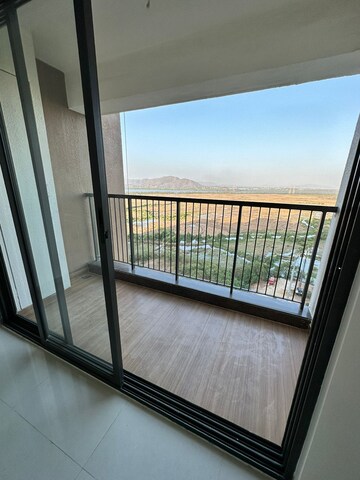 Balcony in 2 BHK Apartment at Lodha Splendora, Ghodbunder Road – for Rent