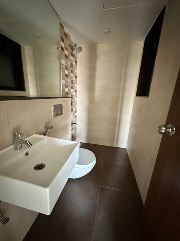 Bathroom in 2 BHK Apartment at Lodha Splendora, Ghodbunder Road – for Rent