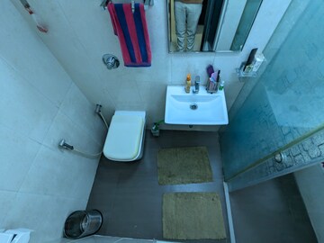 Bathroom in 3 BHK Apartment at Gurukrupa Marina Enclave, Malad West – for Sale