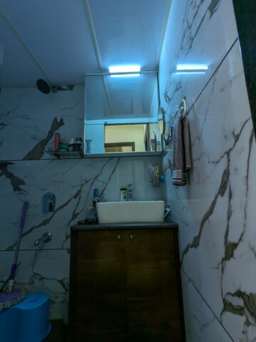Kitchen in 3 BHK Apartment at Gurukrupa Marina Enclave, Malad West – for Sale