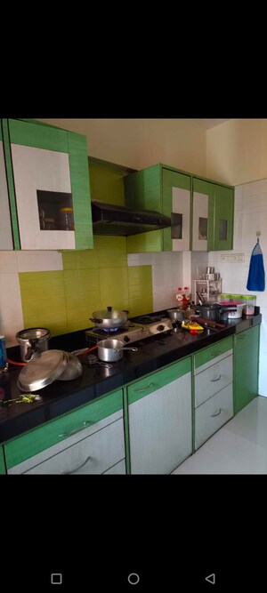 Kitchen in 2 BHK Apartment at Akashganga Complex Kavesar, Kavesar – for Sale