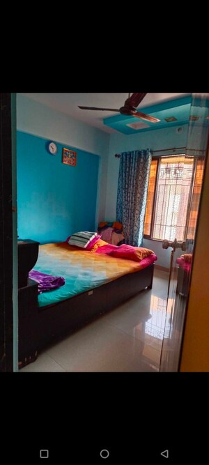 Bedroom in 2 BHK Apartment at Akashganga Complex Kavesar, Kavesar – for Sale