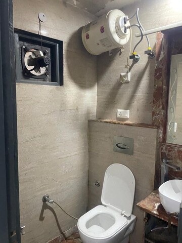 Bathroom in 2 BHK Builder Floor at Chittaranjan Park – for Rent