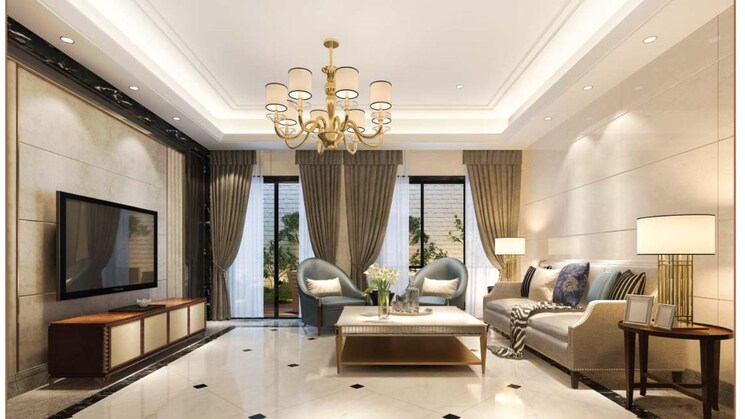 Living Room, nexus-park-diva 1 Bedroom 475 Sq.Ft. Builder Floor In Diva Thane 9160971